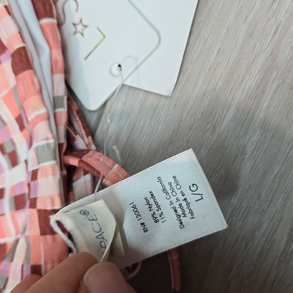 NWT L Space Women Anthropologie Joy Bottom Bitsy swim sz L - Picture 7 of 9